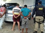 Parte da quadrilha presa suspeita de assaltos no Sertão