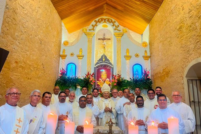 Padre Valdo Omena é empossado como novo pároco da Paróquia Santo Amaro, em Paripueira