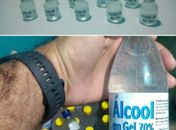 Produtos sem procedência foram apreendidos nos bairros do Centro e Ponta Grossa.