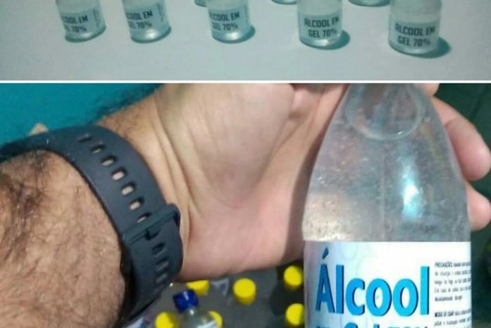 Produtos sem procedência foram apreendidos nos bairros do Centro e Ponta Grossa.