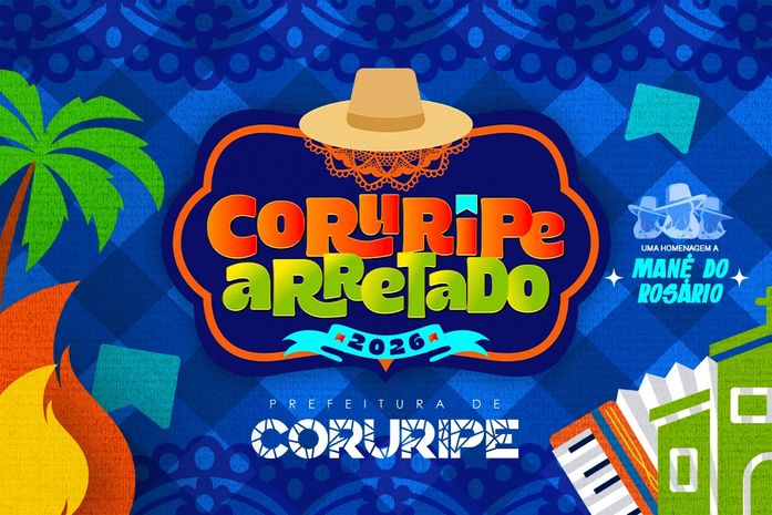 Prefeitura de Coruripe anuncia nesta quarta-feira programação oficial do Coruripe Arretado 2026