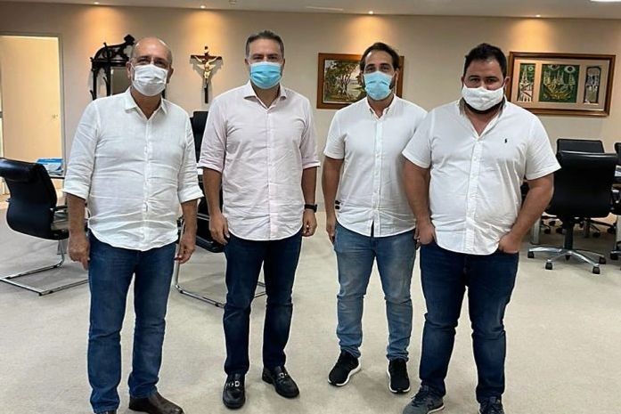 Governador de Alagoas recebeu Prefeito de Penedo no Palácio República dos Palmares