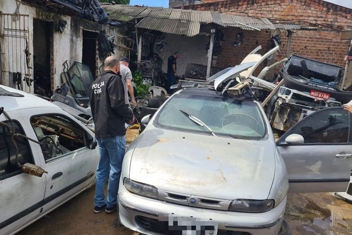 Busca e apreensão em ferros velhos na parte alta de Maceió