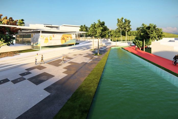 Prefeito Luciano e secretários municipais acompanharam a exposição dos arquitetos e arquitetas