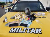 Operação prende três suspeitos por tráfico e apreende drogas no interior