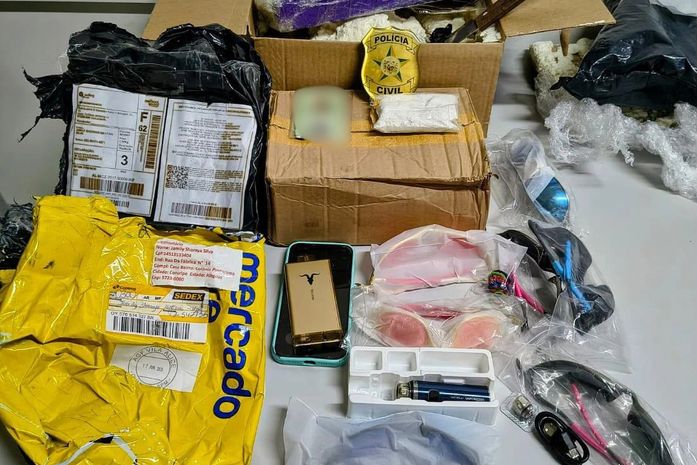 Mulher é presa em flagrante em Alagoas ao receber 1 kg de maconha pelos Correios