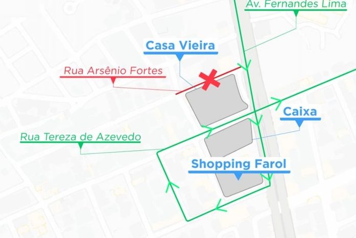 Obra da Casal modificará trânsito no bairro do Pinheiro