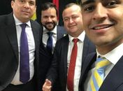 Audiência de Léo Saturnino e Fábio Henrique com JHC, presidente da OAB-AL e Nivaldo Barbosa , sobre precatórios, repercute nas redes sociais