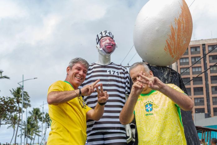 “Desistir nunca foi uma opção”, afirma Cabo Bebeto em manifestação contra Lula e Moraes