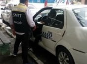 Veículos são fiscalizados diariamente para garantir segurança para os passageiros.