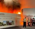 Incêndio atinge parte do pavilhão da COP30, em Belém