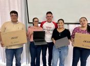 Prefeitura de Penedo investe mais de R$ 500 mil em tecnologia e entrega 34 computadores e 70 notebooks