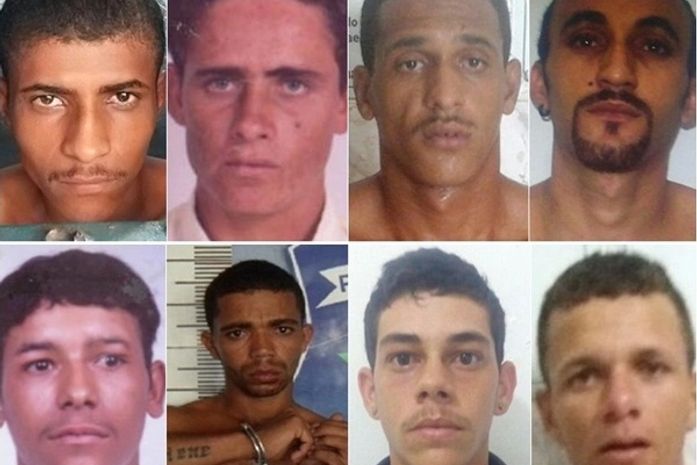 Presos que continuam foragidos