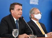 Jair Bolsonaro e Paulo Guedes