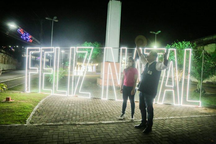 Rio Largo Luz 2021: Chegada do Papai Noel nesta quarta-feira inicia festejos na cidade