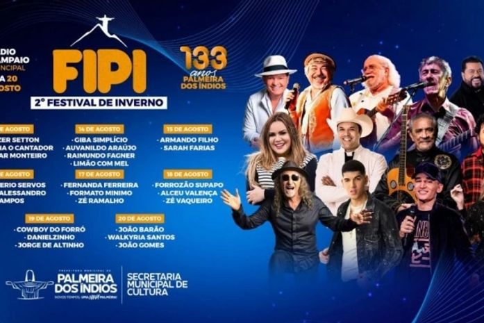 Prefeitura faz últimos ajustes para a segunda edição do Festival de Inverno de Palmeira dos Índios