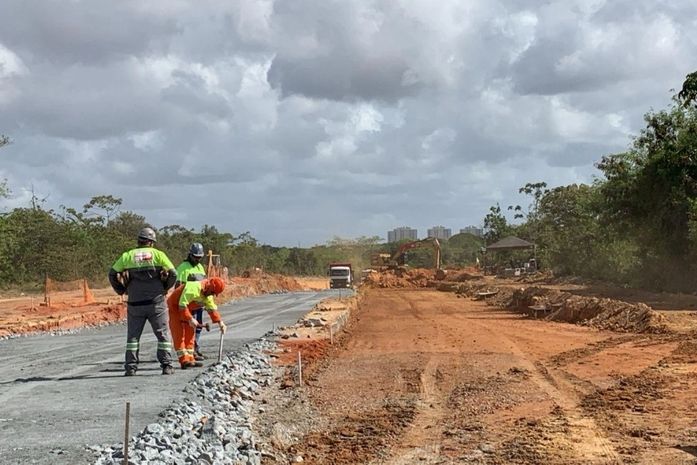 Obras de corredor que interliga Tabuleiro e Antares atingem 68% de execução