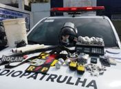 Dois são presos e um menor apreendido por tráfico na Capital