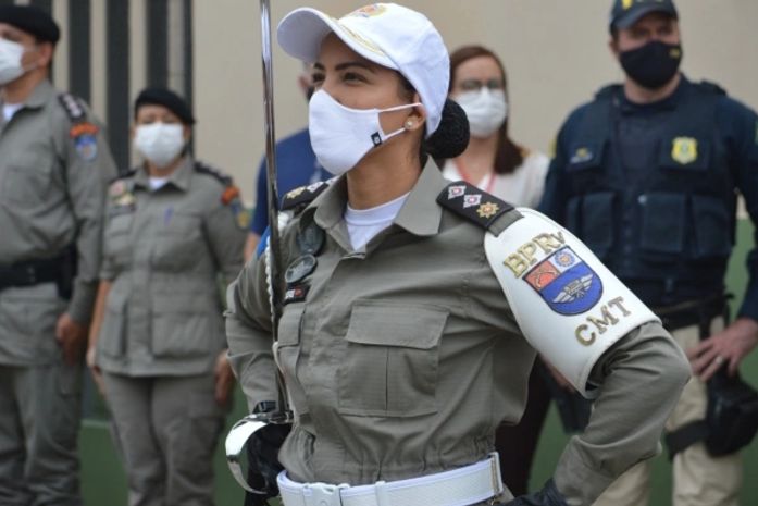 Major Josiene assume o comando do BPRV