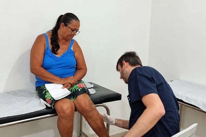 Saúde de Jequiá da Praia inicia grande tratamento de varizes e atende 120 pacientes em ação inédita