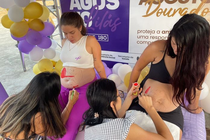 Agosto Lilás e Dourado: Saúde e Assistência Social de Branquinha promovem Dia D