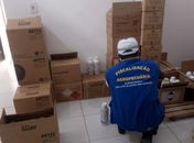 Comercialização irregular de agrotóxicos é flagrada e fiscalização interdita 790 litros do produto