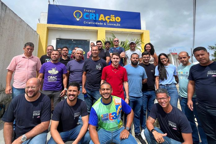 Branquinha é escolhida para sediar formação de educadores STEAMLAB em Alagoas
