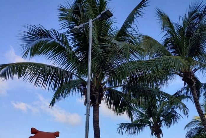 Ilumina realiza substituição de postes na Lagoa da Anta, na Jatiúca