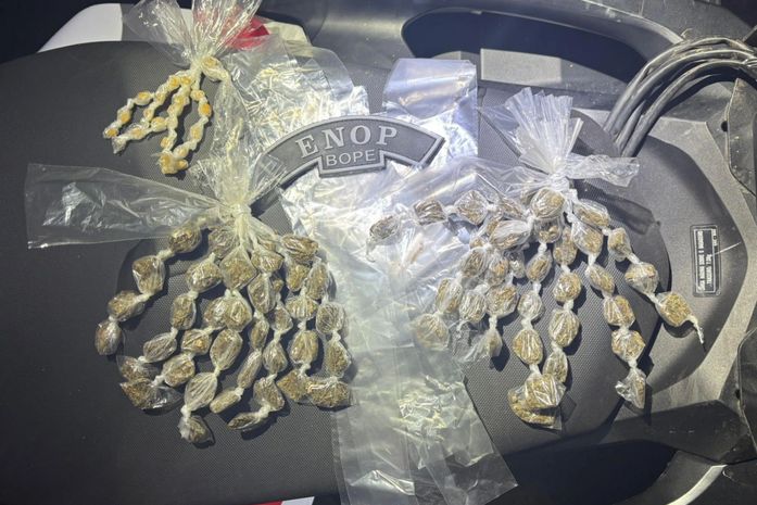 PM apreende 21 armas e mais de 15 kg de drogas em uma semana