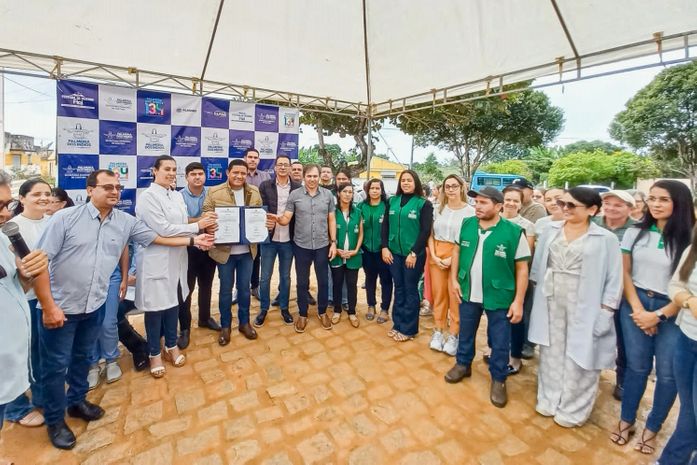 Júlio Cezar assina Ordens de Serviço para importantes obras na Serra da Mandioca