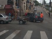 Colisão ocorreu por volta das 15 horas da tarde deste domingo (16)
