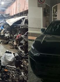 Carro roubado é recuperado após rastreamento apontar localização em galpão de Arapiraca