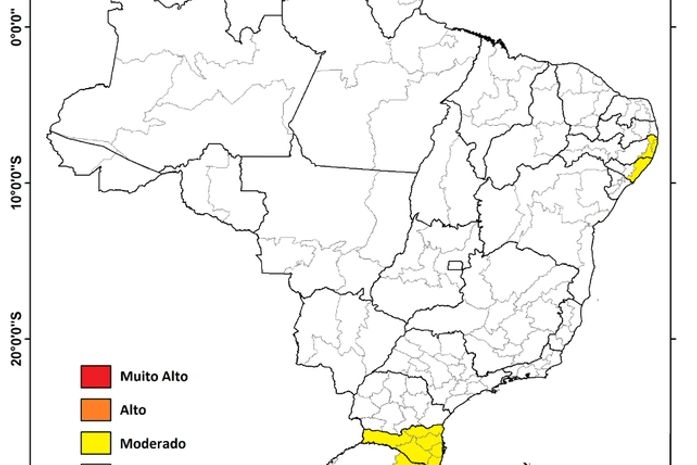 Cemaden alerta sobre risco moderado de eventos hidrológicos em Alagoas