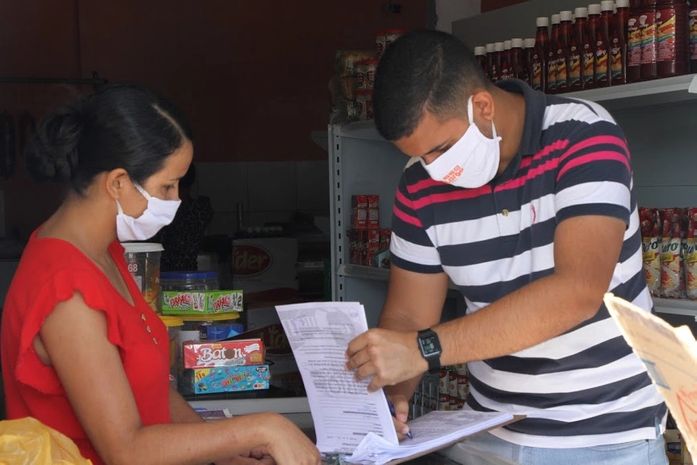 Ação conjunta fiscaliza cumprimento de decreto estadual no conjunto Barnabé Oiticica