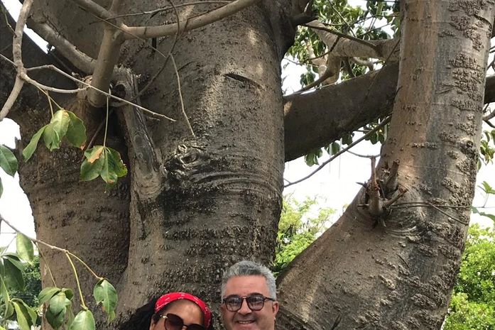 O Baobá do Corredor Vera Arruda me apresentou o empresário Isaac Pessoa. Foi um prazer conhecê-lo