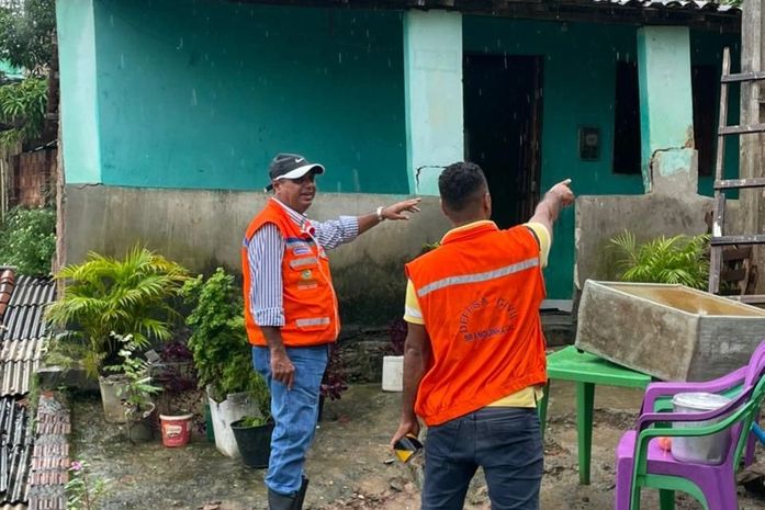 Defesa Civil de Branquinha intensifica ações e monitoramento de áreas afetadas pelas chuvas