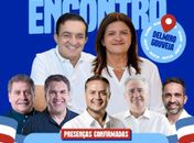 Ao lado de Ziane Costa e Lula Cabeleira, Renan Filho realiza grande encontro político neste domingo em Delmiro Gouveia