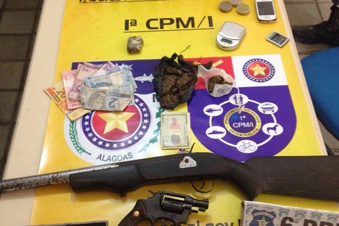 Operação prende três suspeitos de tráfico em São Miguel dos Campos