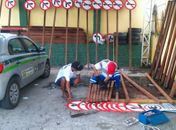 SMTT de São Miguel dos Campos recebe placas de sinalização e fará alterações em algumas áreas