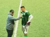 Goleiro erra nome da namorada durante homenagem e viraliza; Jucielly apela: Quem souber quem é Grazi, me avise