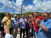 Deputado Galba Novaes participa de inaugurações em Campestre