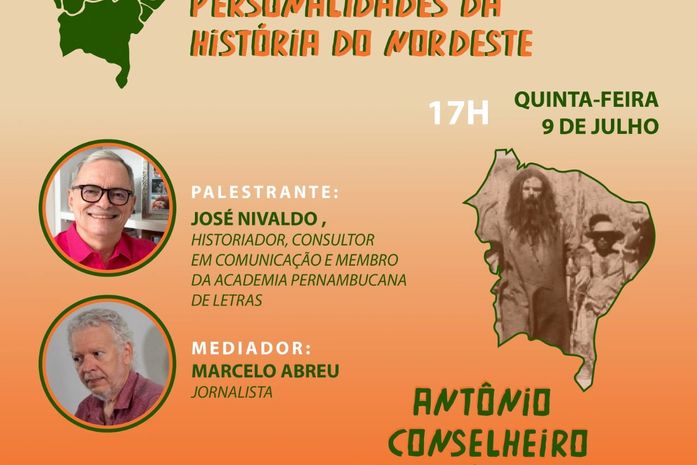 Da história à literatura, Antônio Conselheiro é destaque em próxima live da Fundaj