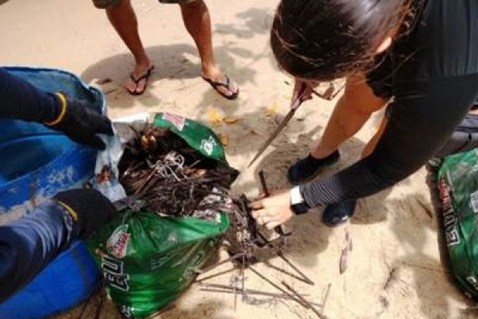 Ação ocorreu em um trecho do Complexo Lagunar Mundaú Manguaba