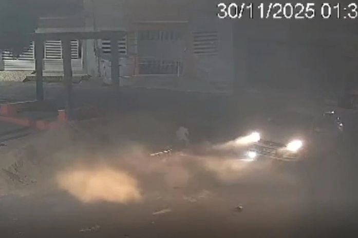 Vídeo mostra momento em que ex atropela mulher em Olivença; suspeito é preso