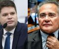 Davi Davino e Renan Calheiros
