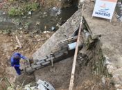 A previsão é que as construções sejam finalizadas até próxima semana