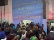 Câmara de Ibateguara barra imprensa durante eleição da nova mesa diretora