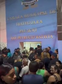Câmara de Ibateguara barra imprensa durante eleição da nova mesa diretora