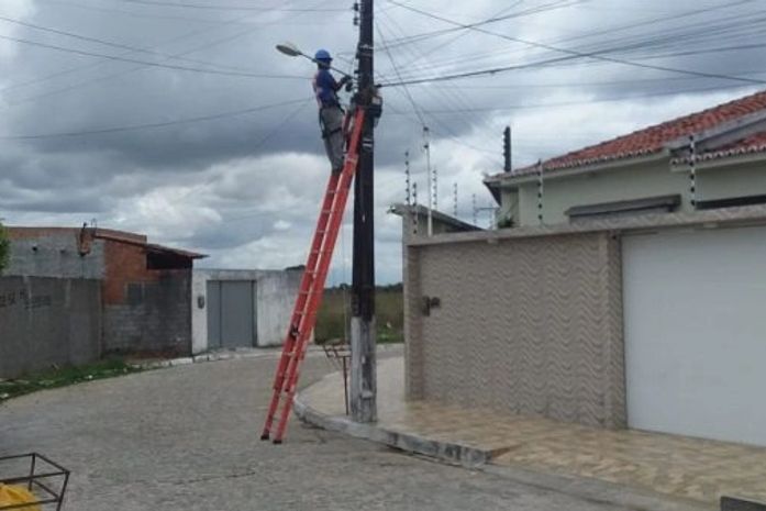 Secretaria de Serviços Públicos de Penedo realiza mutirão de iluminação