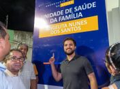 Prefeito Lucas Santos inaugura UBS no Povoado Lagoa Grande, em Traipu